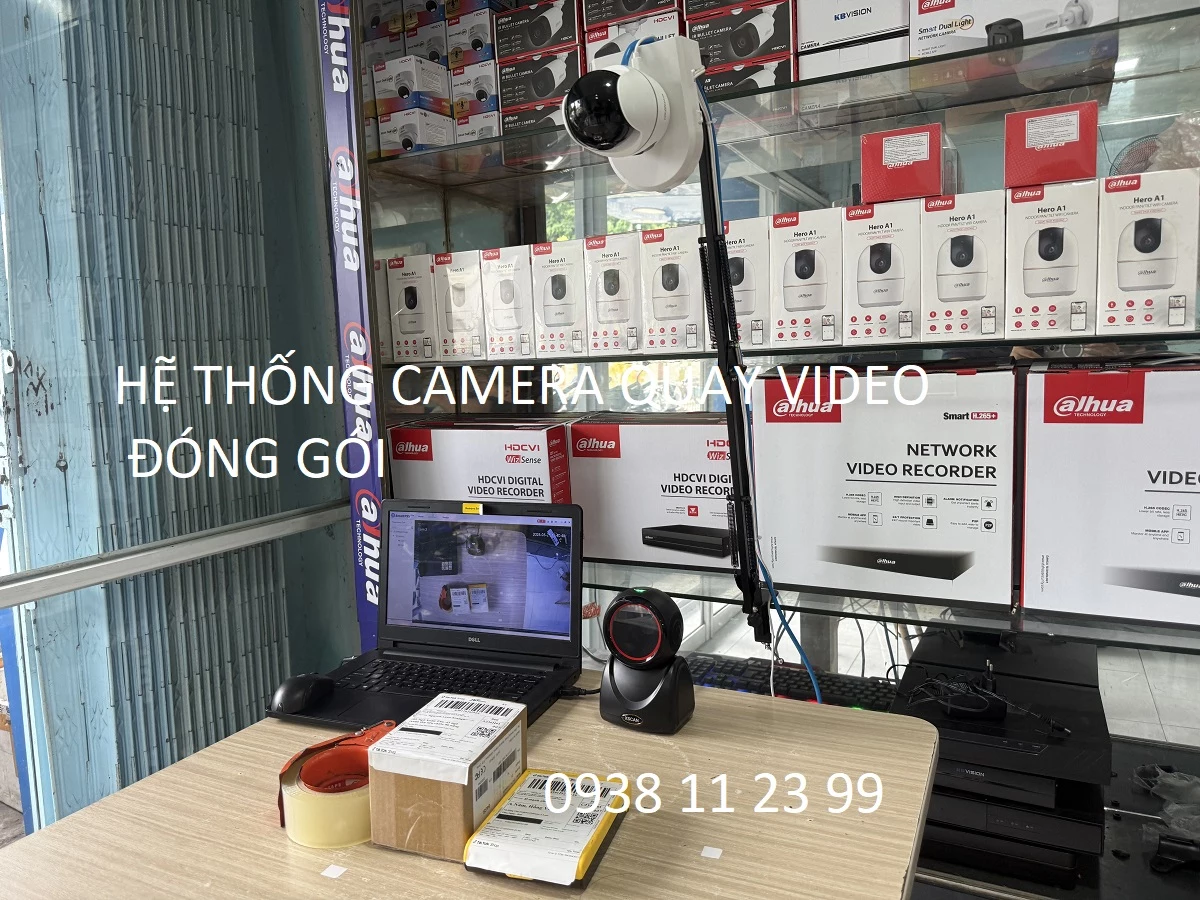 hệ thống camera quay đóng hàng online